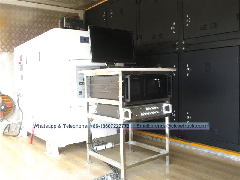 最新的DFAC移动LED广告卡车