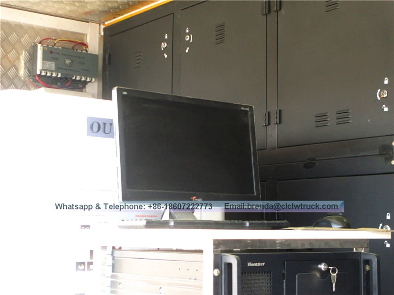 最新的DFAC移动LED广告卡车