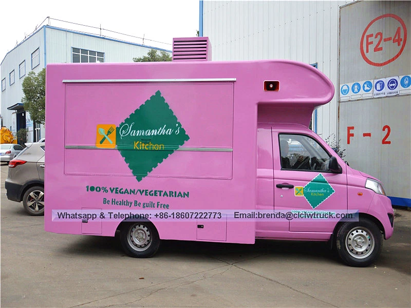 Mobile camion de restauration rapide, les fournisseurs de camions de nourriture en Chine, un camion de crème glacée
