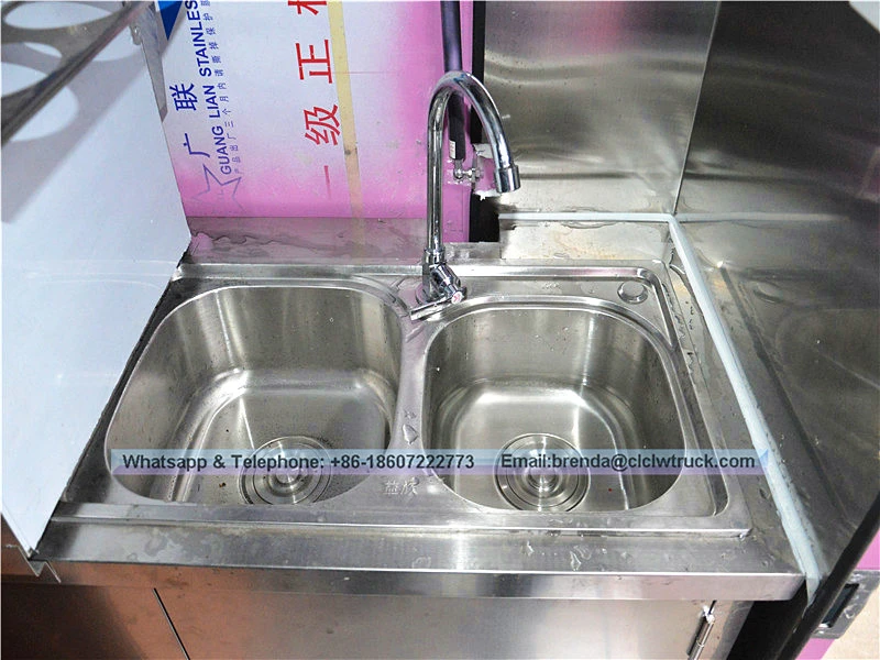 Mobile camion de restauration rapide, les fournisseurs de camions de nourriture en Chine, un camion de crème glacée