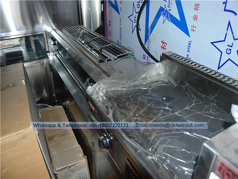 Mobile camion de restauration rapide, les fournisseurs de camions de nourriture en Chine, un camion de crème glacée