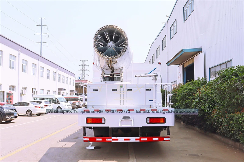 وصول جديد متعدد الوظائف لقمع الغبار مركبة ذرة شاحنة المياه بخاخ المياه