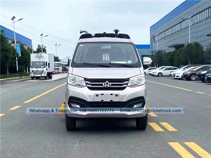 New Changan 4x2 mini camions de balayeuse de cendres de charbon