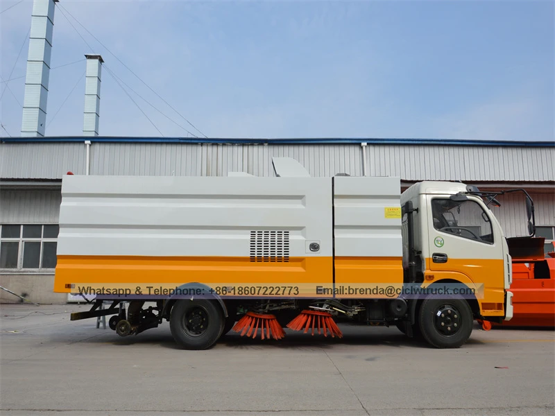 Bagong DFAC Road Sweeper Truck sa Hot Sale