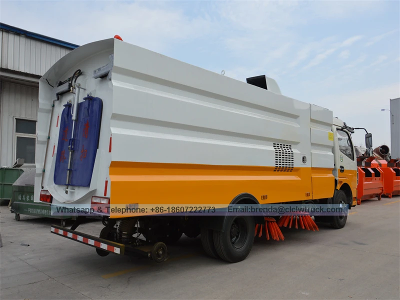 Bagong DFAC Road Sweeper Truck sa Hot Sale