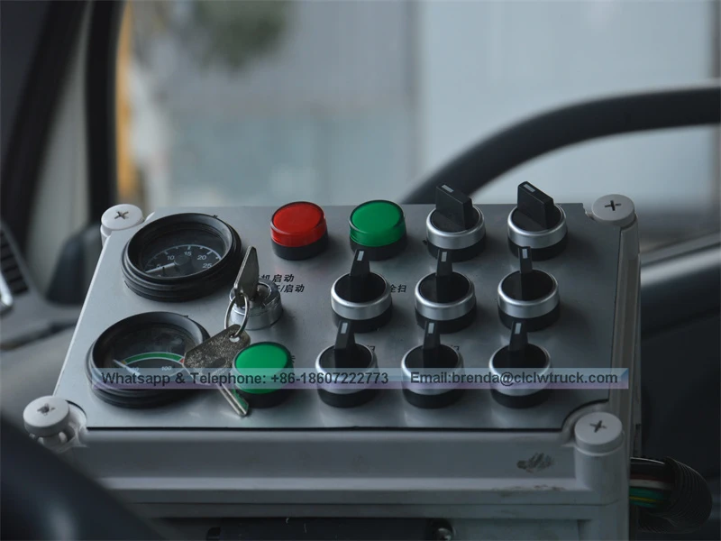 Bagong DFAC Road Sweeper Truck sa Hot Sale