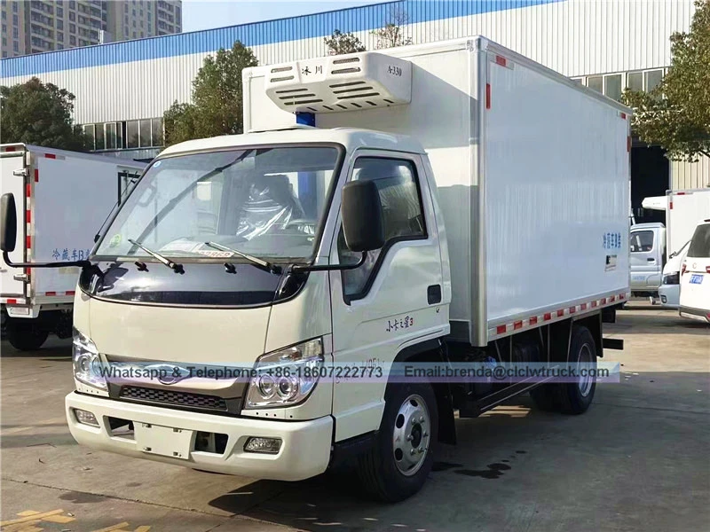 Bagong Foton Fresh Food Refrigerator Truck na ibinebenta