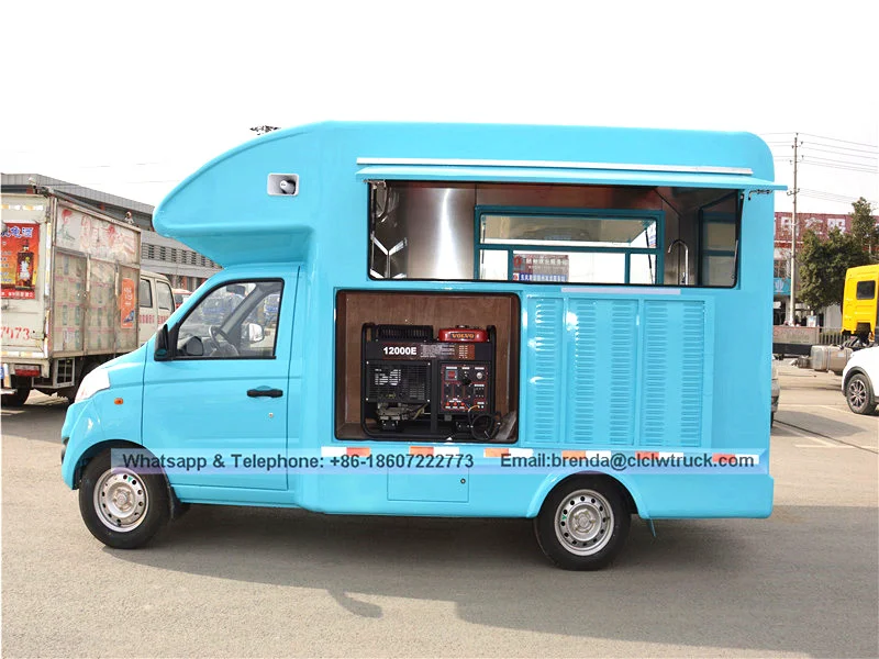 Nouveaux fournisseurs de camions alimentaires Foton Chine, fournisseur de camions de restauration rapide à la crème glacée à vendre