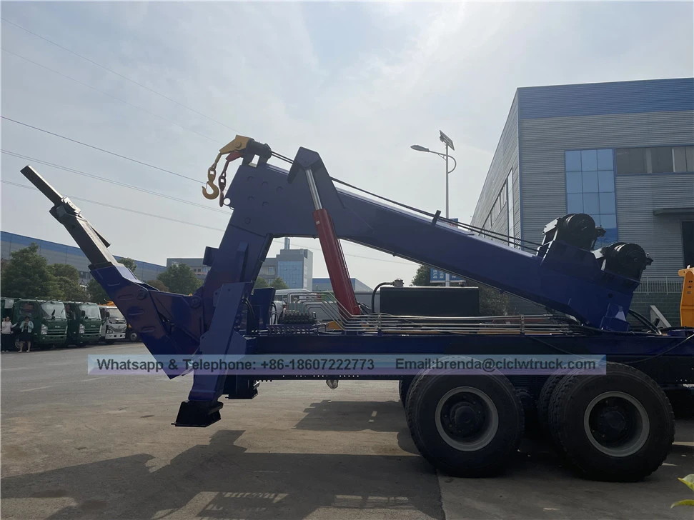 Bagong disenyo na isinama 30tons wrecker truck body rotator wrecker towing truck