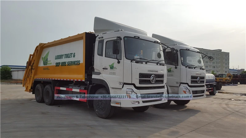 RHD Dongfeng Kinland 20 cbm xe tải rác