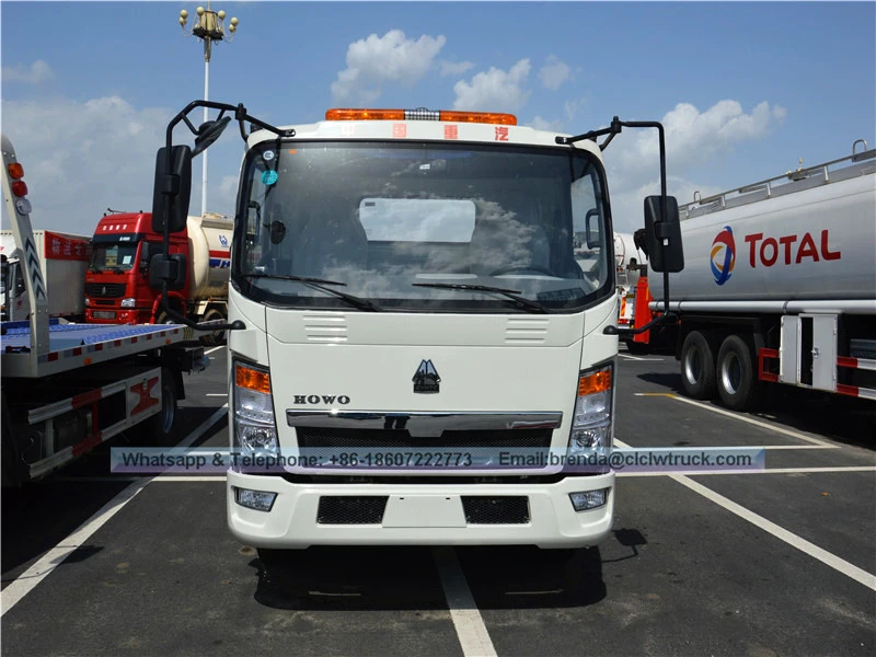 Sinotruk Howo 3-5ton Road Wrecker Truck，Howo 4x2 Road Wrecker卡车供应商