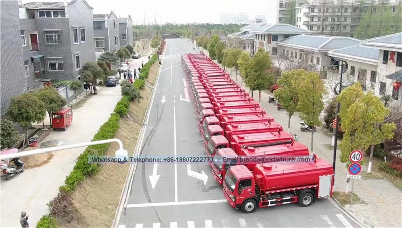 Sinotruk Howo 4x2 6000Liter Foam Fire Truck