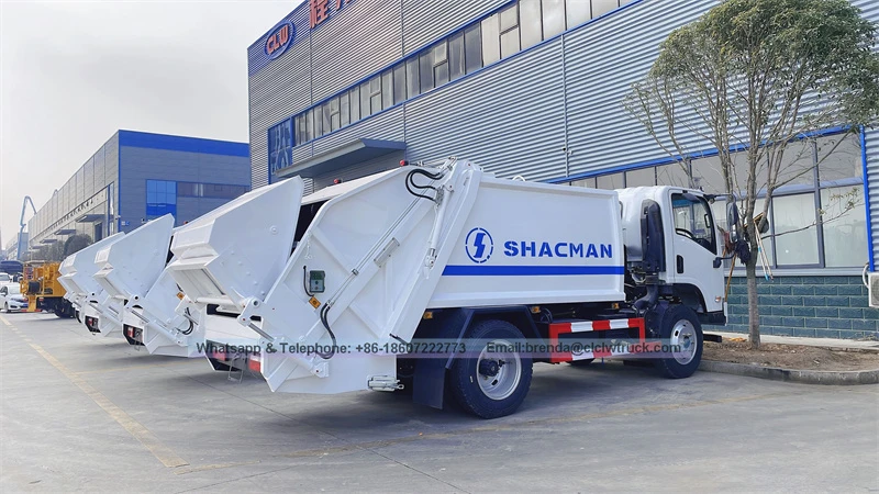 8CBM Dongfeng garbage truck supplier,4X2 DFAC garbage truck for sale