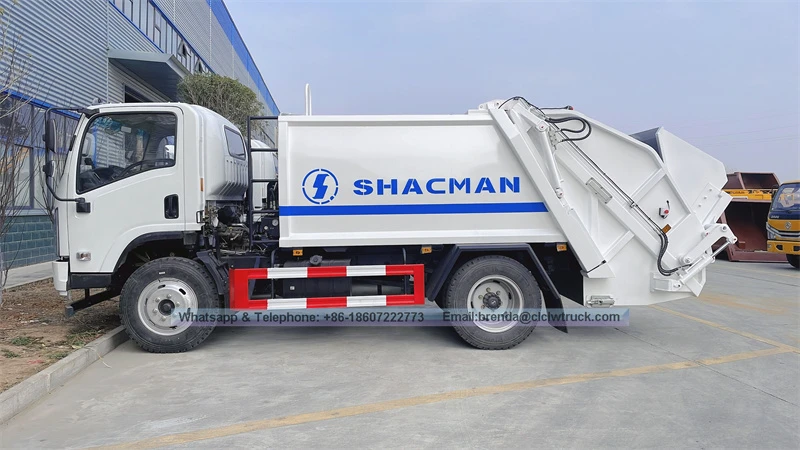 8CBM Dongfeng garbage truck supplier,4X2 DFAC garbage truck for sale