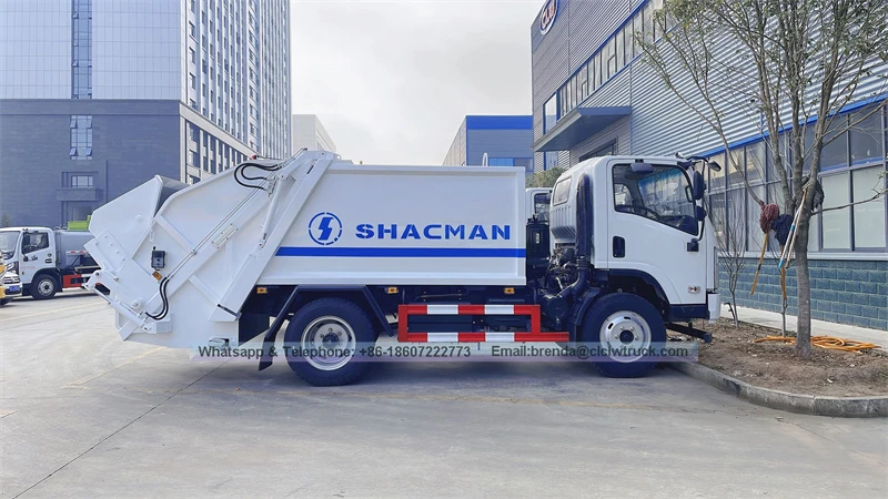 8CBM Dongfeng garbage truck supplier,4X2 DFAC garbage truck for sale
