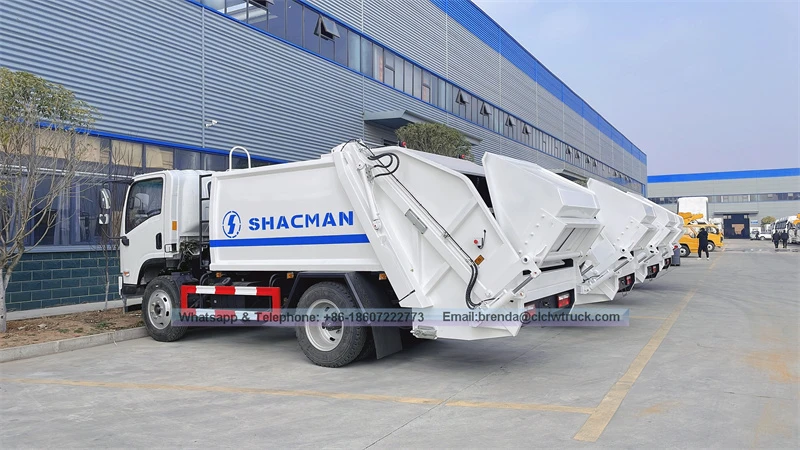 8CBM Dongfeng garbage truck supplier,4X2 DFAC garbage truck for sale