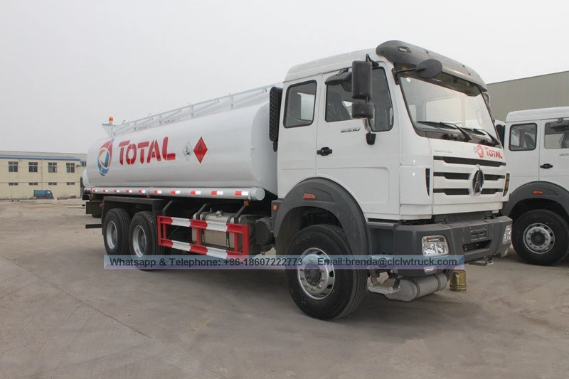 Giá nhà máy North Benz Beiben 6x4 6x6 8x4 25cbm xe tải chở dầu để bán
