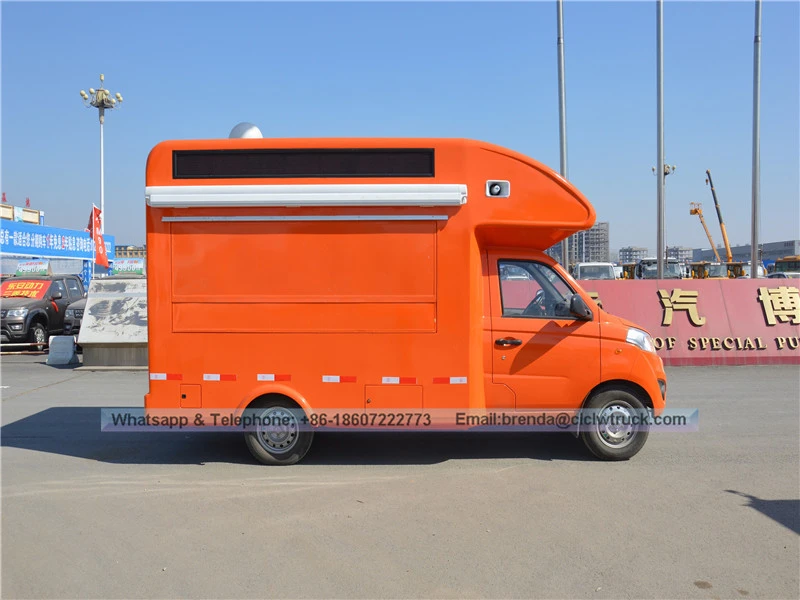 nourriture de café mobile vente de camions à vendre en Chine