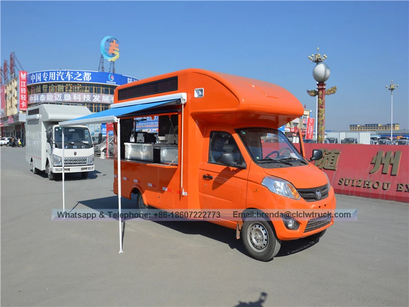 nourriture de café mobile vente de camions à vendre en Chine
