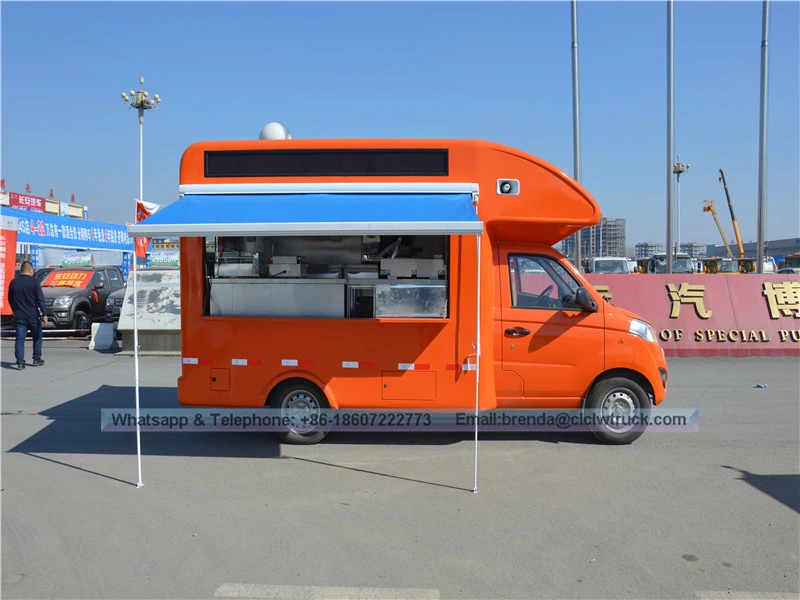 nourriture de café mobile vente de camions à vendre en Chine