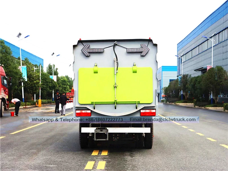 Fornecedores de caminhões varredores de estrada, caminhão varrendo de estrada com mais função