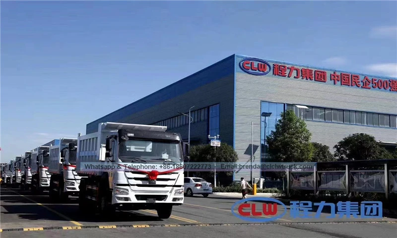 xe tải Trung 4x2 6 bánh xe 20 t 290hp đã sử dụng xe tải đổ