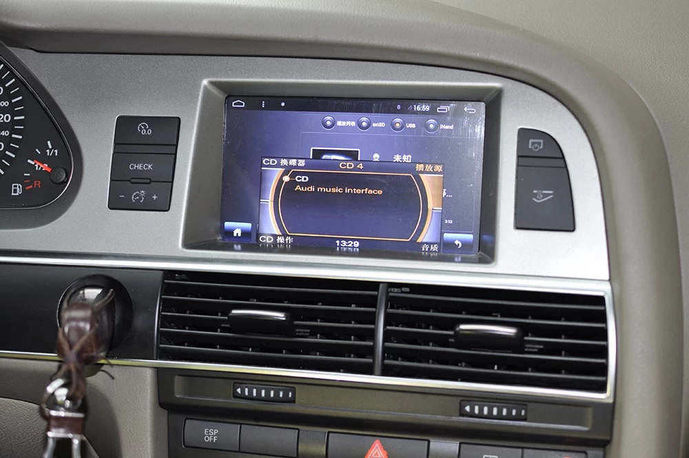 Car central multimedia for A6L
