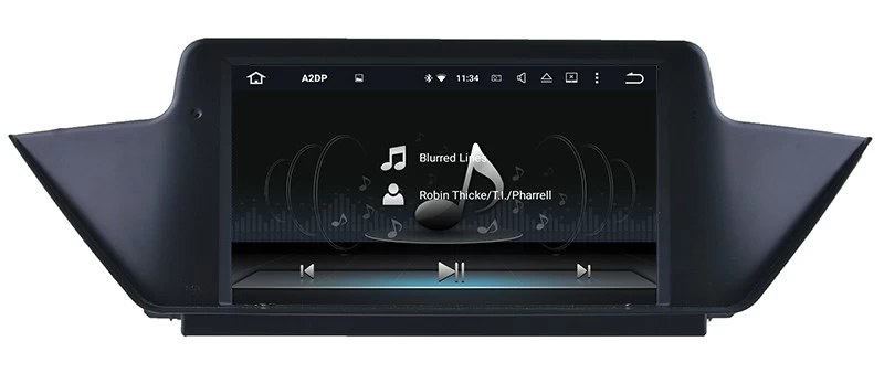 Car central multimedia for BMW X1 E84 fits for car original without screen