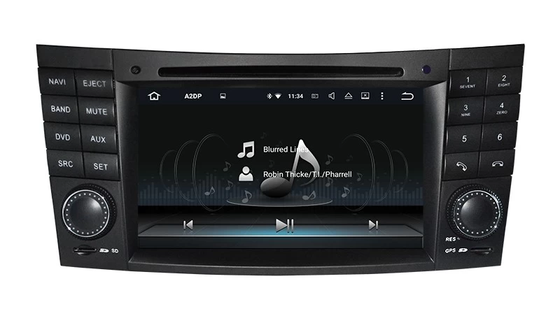 Car central multimedia for Benz E-W211  CLS W219 Benz CLK W209