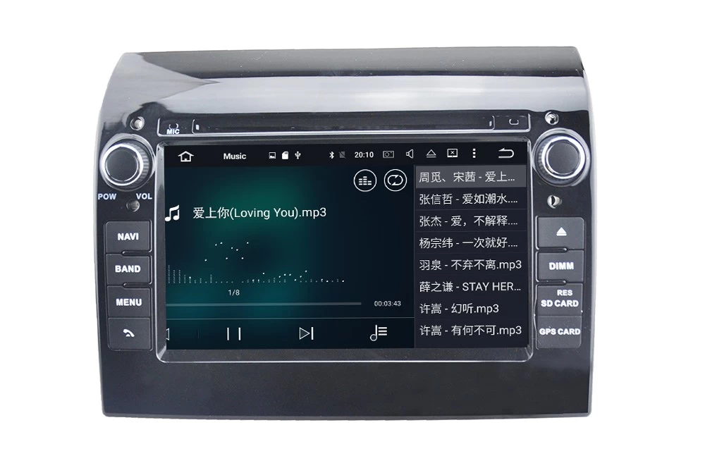 Car central multimedia for  FIAT DUCATO