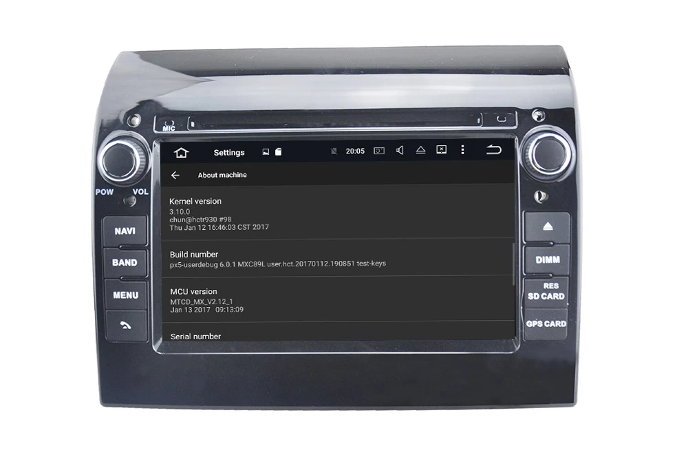 Car central multimedia for  FIAT DUCATO