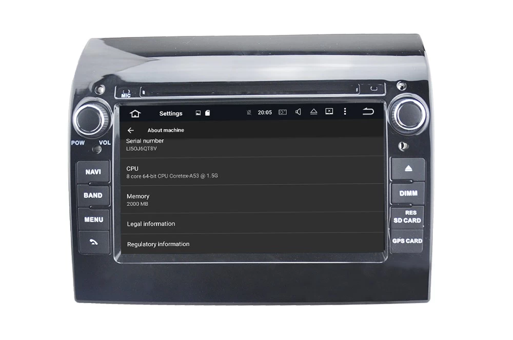 Car central multimedia for  FIAT DUCATO