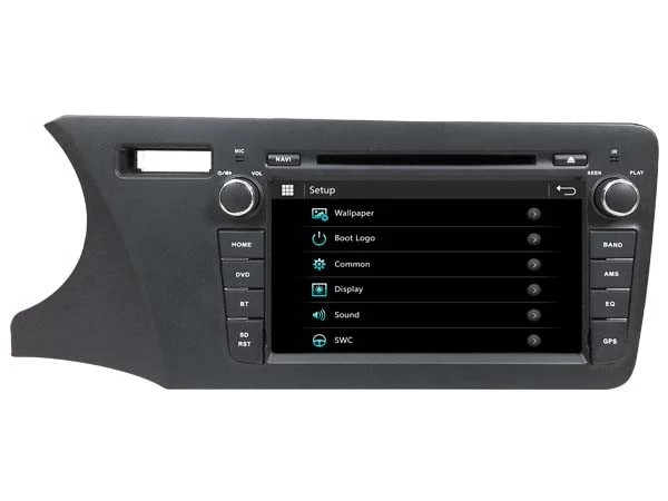Voiture multimédia central pour HONDA CITY 2014 LHD