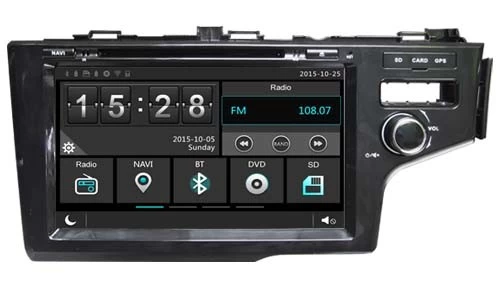 Car central multimedia for HONDA FIT 2014 RHD