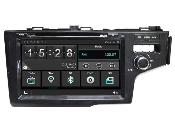 Car central multimedia for HONDA FIT 2014 RHD