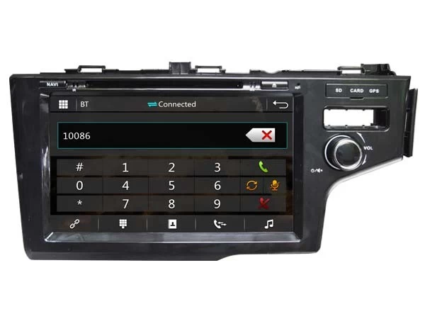 Car central multimedia for HONDA FIT 2014 RHD