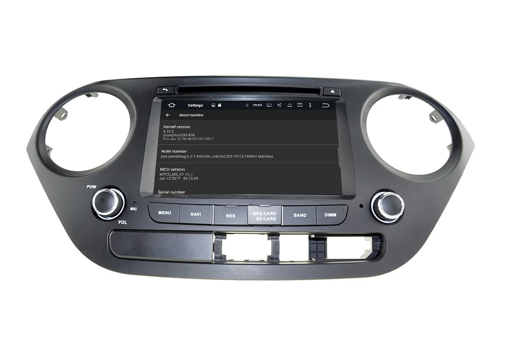 Car central multimedia for HYUNDAI I10 2014-2015