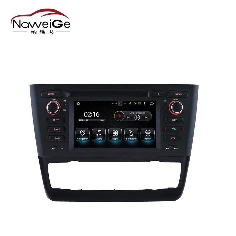 Voiture multimédia central pour climatiseur automatique siège chauffant BMW E81 1 Série Porte Berline BMW E82 1 Série Coupé BMW E88 1 Série Convertibl