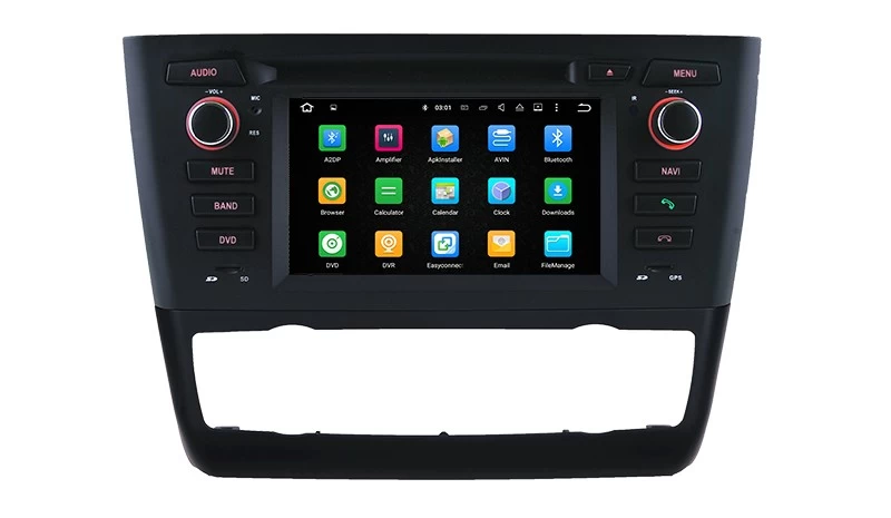 Voiture multimédia central pour climatiseur automatique siège chauffant BMW E81 1 Série Porte Berline BMW E82 1 Série Coupé BMW E88 1 Série Convertibl