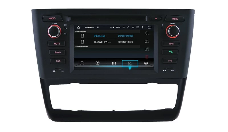 Voiture multimédia central pour climatiseur automatique siège chauffant BMW E81 1 Série Porte Berline BMW E82 1 Série Coupé BMW E88 1 Série Convertibl