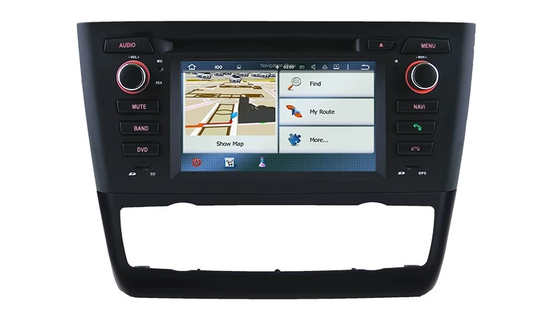 Voiture multimédia central pour climatiseur automatique siège chauffant BMW E81 1 Série Porte Berline BMW E82 1 Série Coupé BMW E88 1 Série Convertibl