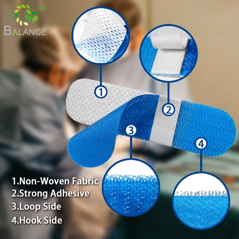 China Manufacture Customized Adhesive Medical Catheter Holder Tape Sticker