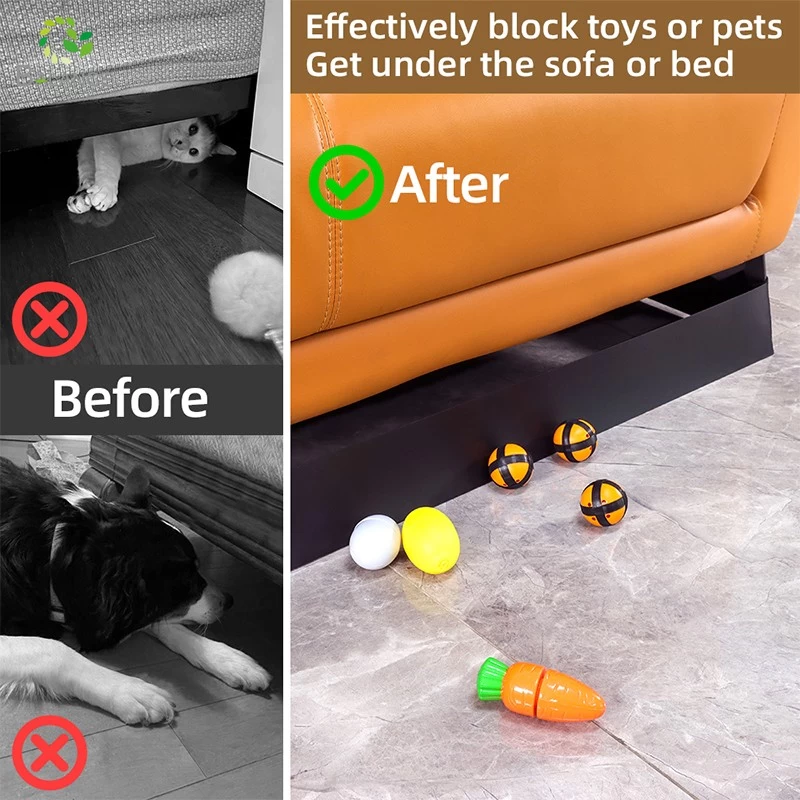 Couch Blocker Adjustable the Toy Blocker Under Bed Blocker Stop Things for Pets and Toys
