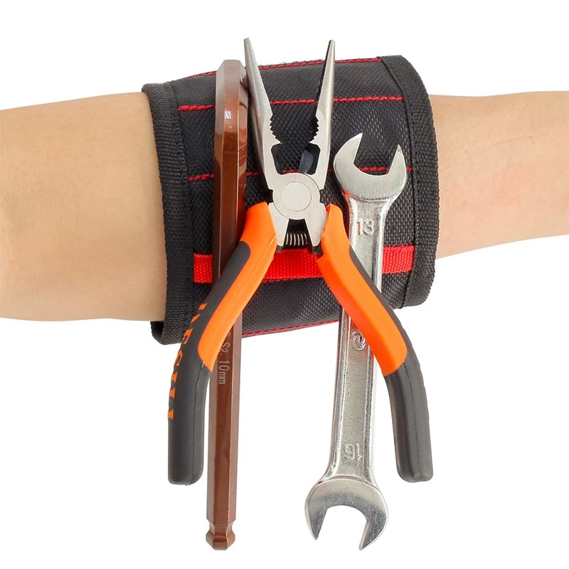 磁性腕带工具袋腕带螺丝钉子钻头方便的腕带