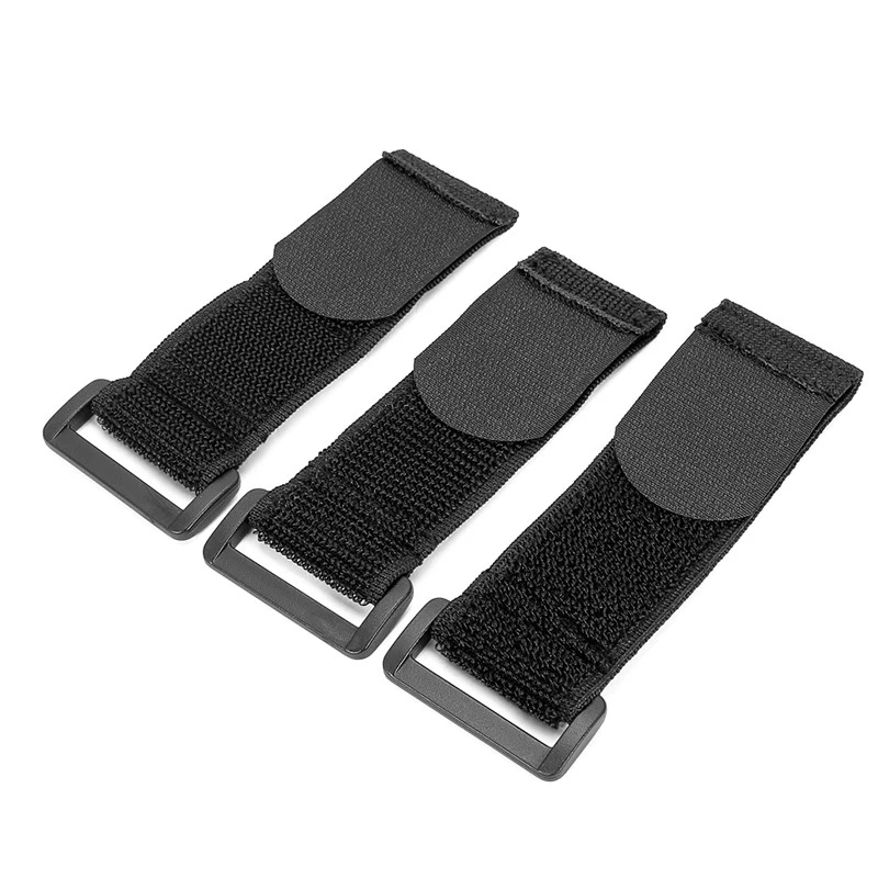 Nylon hook & Loop tape cable tie hook and loop strap with buckle for cable management
