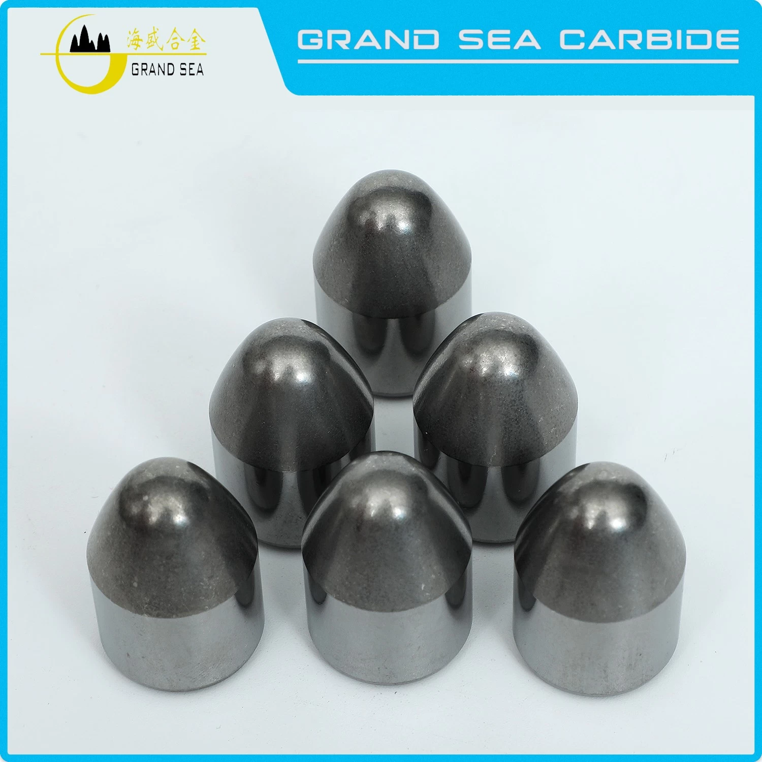 Карбид вольфрамового карбида на стальных резаках для горнодобывающей и бурной промышленности