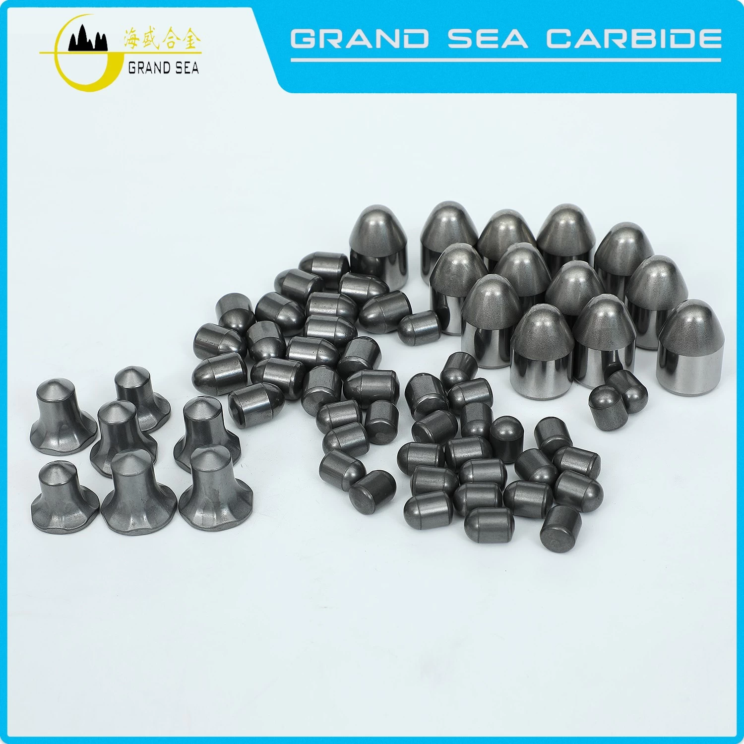 Карбид вольфрамового карбида на стальных резаках для горнодобывающей и бурной промышленности