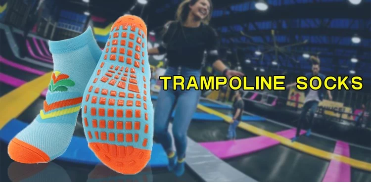 Calcetines Antiderrapantes para parques trampoline