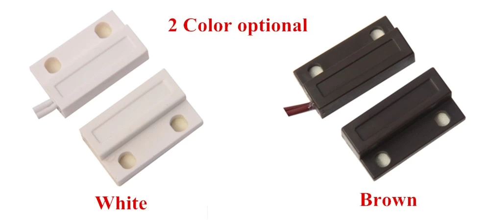 EB-134 Magnetic Contact(white),Magnetic Contact(black),Wired magnetic doorcontact,wired magnetic door sensor,window/door magnetic door contact sensor.