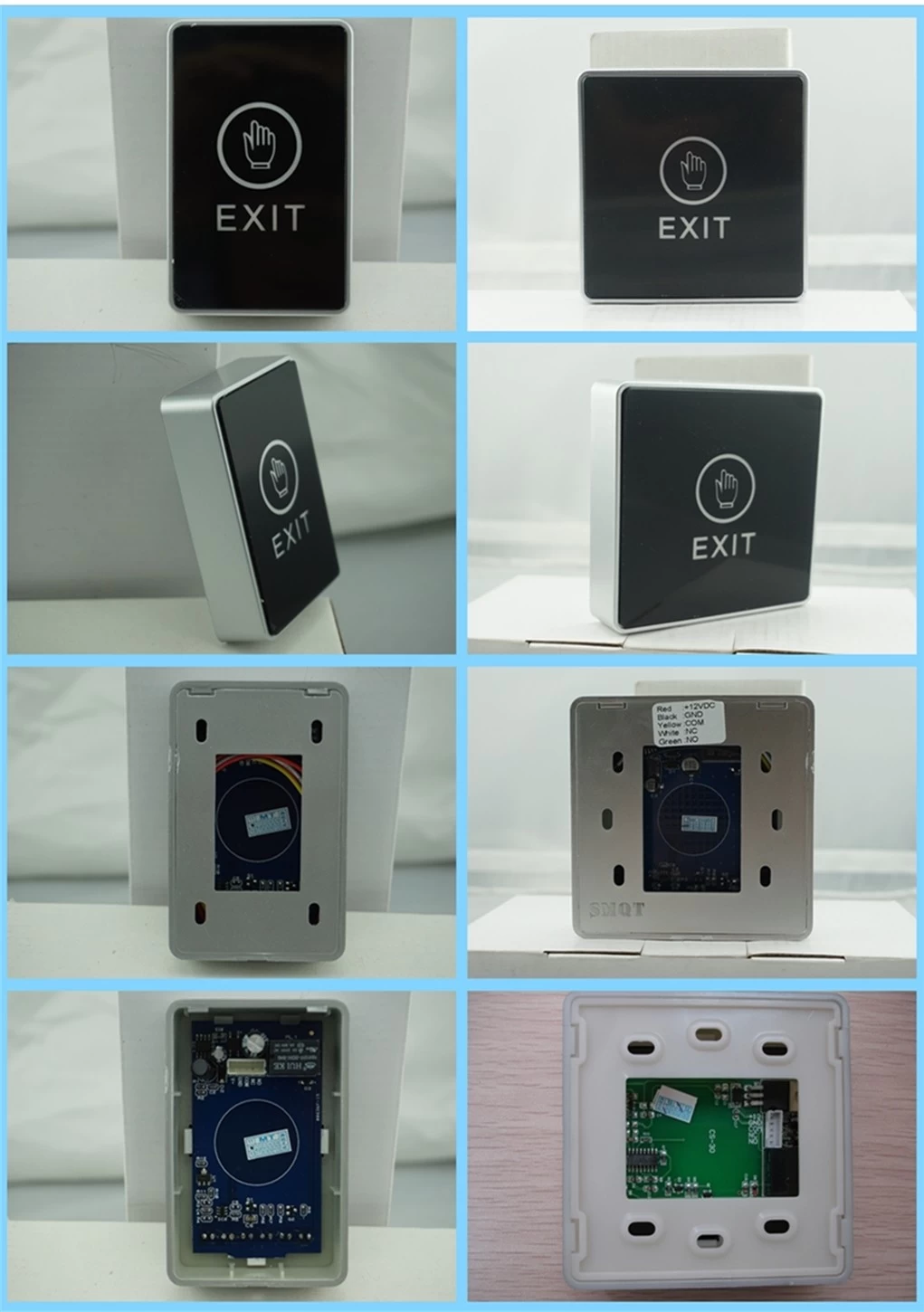 LED back light door switch button